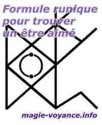 Formule runique pour trouver un être aimé