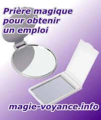 Prière sur le miroir pour obtenir un emploi